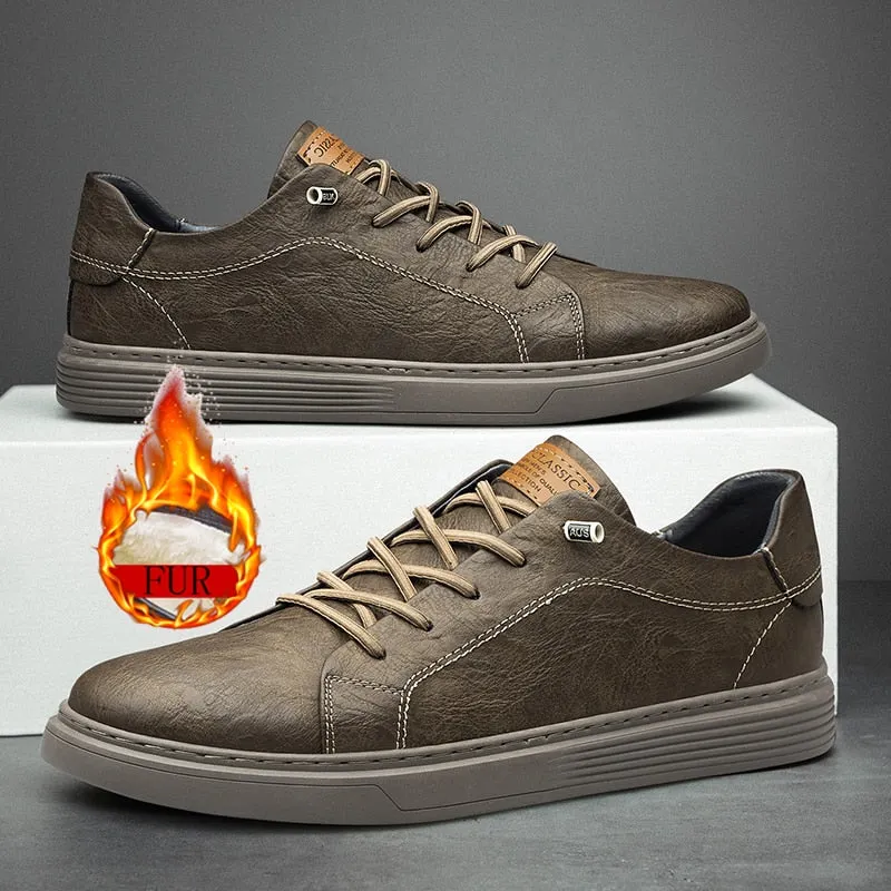 Men's Leather Oxford Shoes Maxct