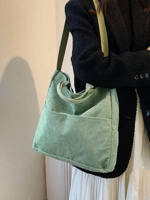 Plaid Tote Bag - Women Tote Bags