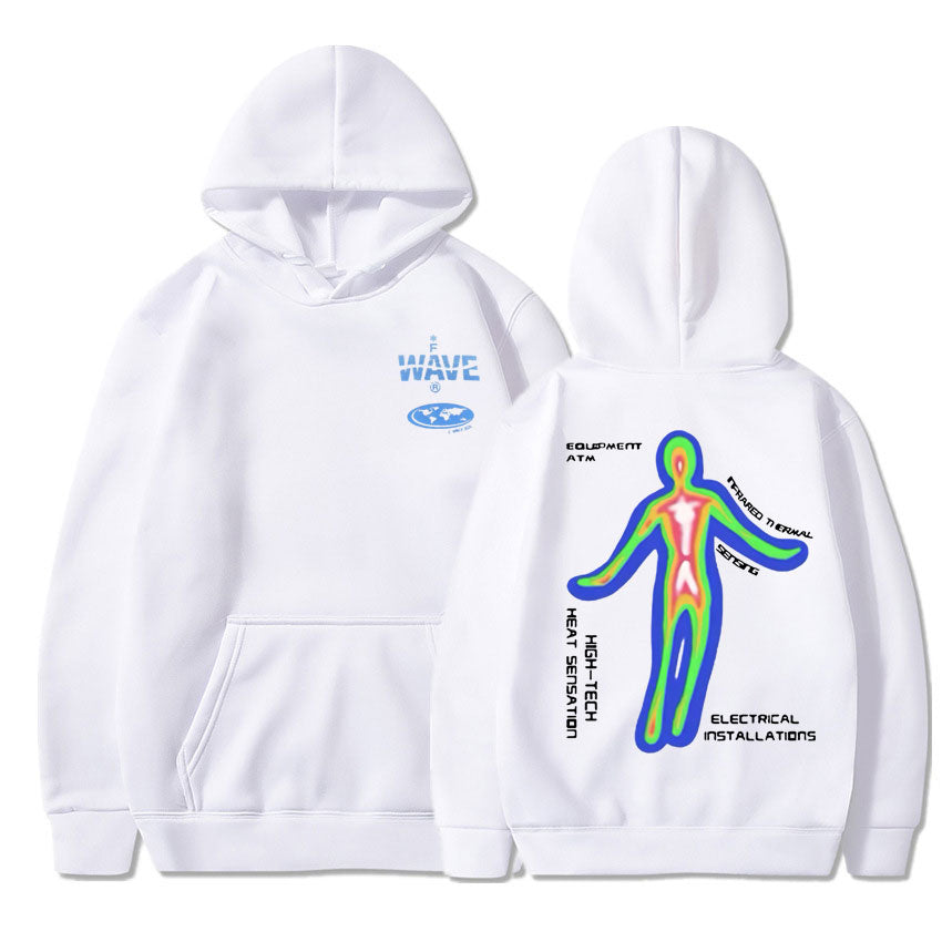 Unisex Thermal Graphic Print Hoodies Maxct