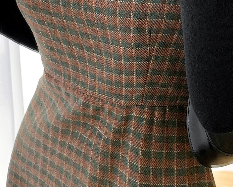 Cardamom Plaid Cami Midi Dress Maxct