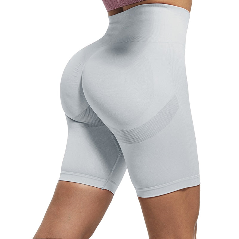 High Waisted Fitness Shorts for Women Maxct