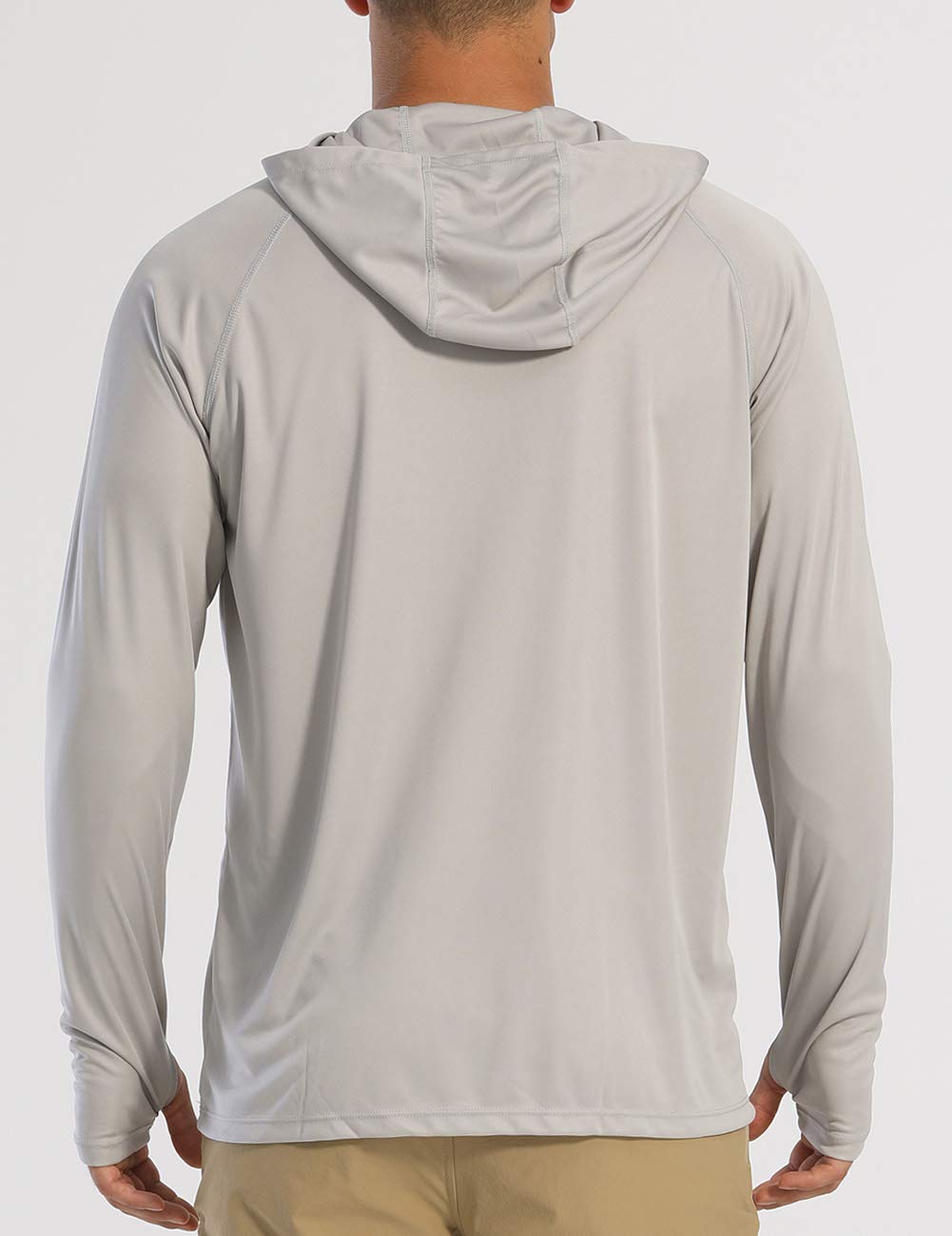 Men's Long Sleeve Hoodie Sun Protection T-Shirt - UV-Proof - true deals club