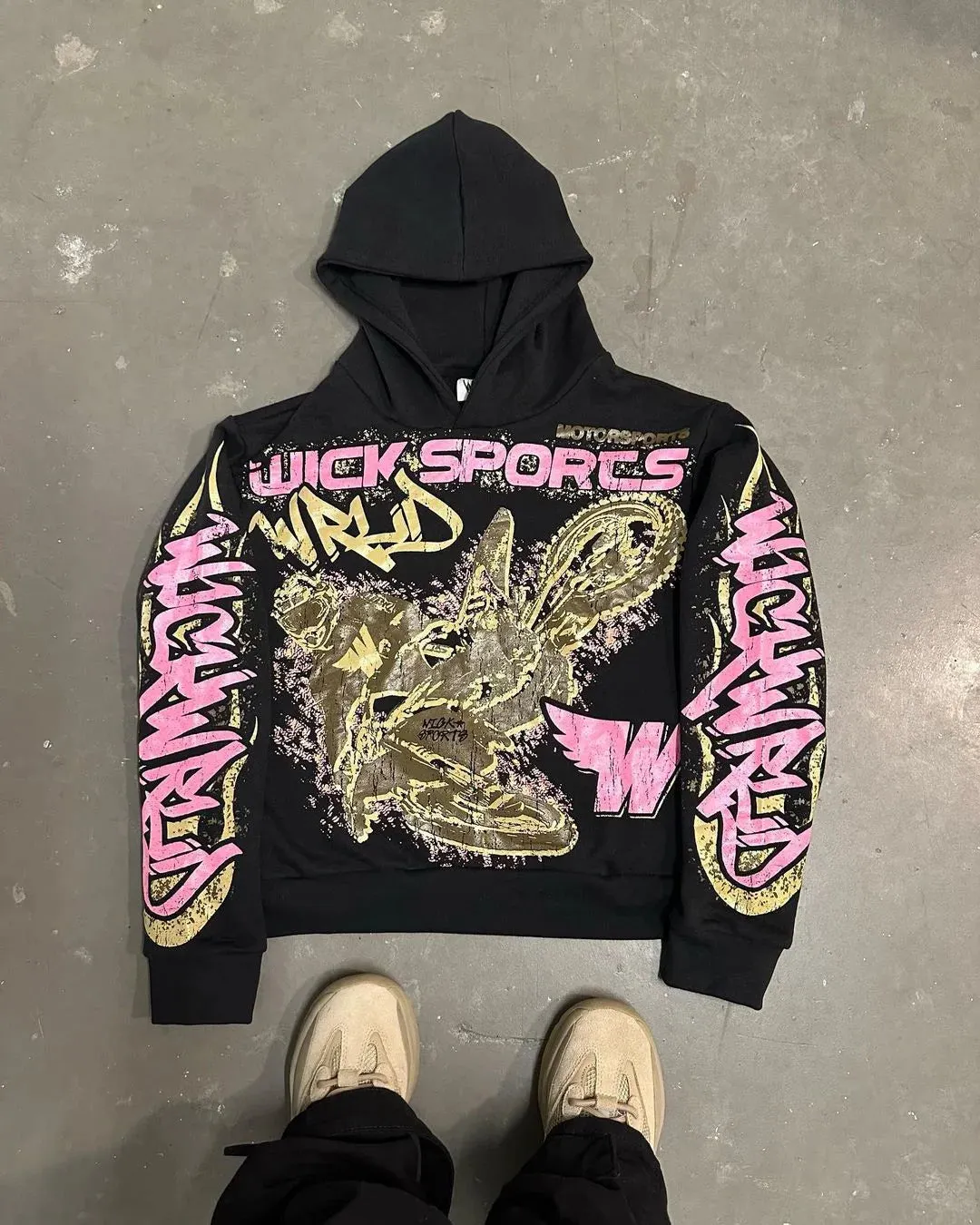 Maxct Y2K Women's Men's Hoodies Clothing printing Long Sleeve Pullover Sweatshirt Streewear Oversize Halloween tops Christmas vintage