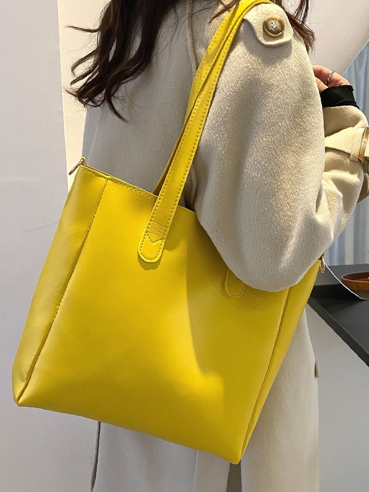 Maxct - Minimalist Shoulder Tote Bag  - Women Tote Bags