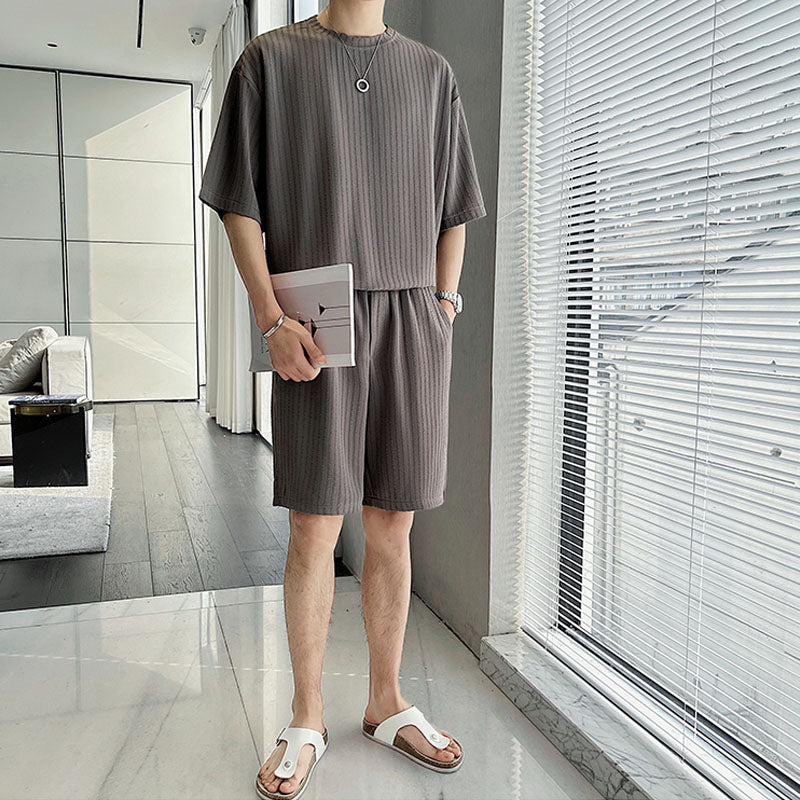 Maxct Breathable Short Sleeve T-Shirt Shorts Set