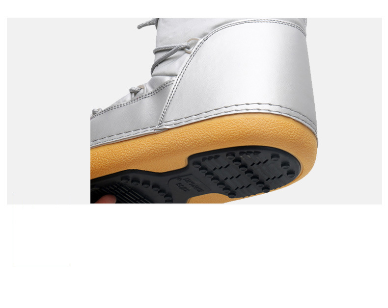 Winter Non-Slip Mid-Calf Slip-on Snow Boots for Women