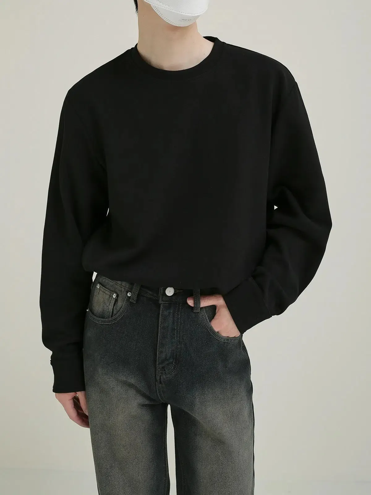 Maxct Minimalist Crewneck Sweater