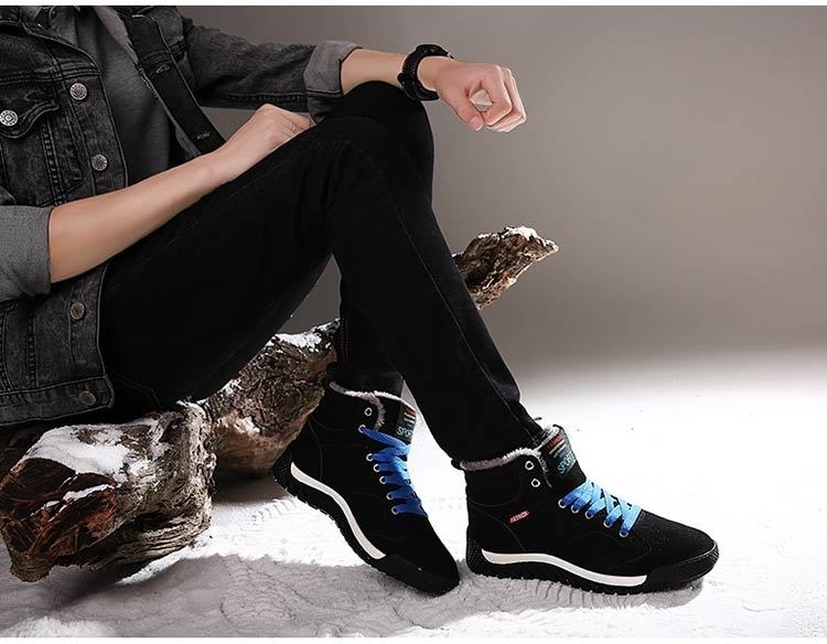 详情页_26.jpg Cozy Winter Men's Snow & Hiking Boots: Plush. Warm. Non-slip - true deals club