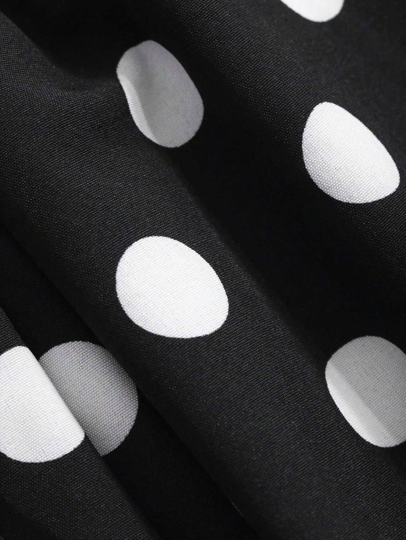 Maxct Polka Dot Palazzo Pants Women's Suit Pants With Pockets