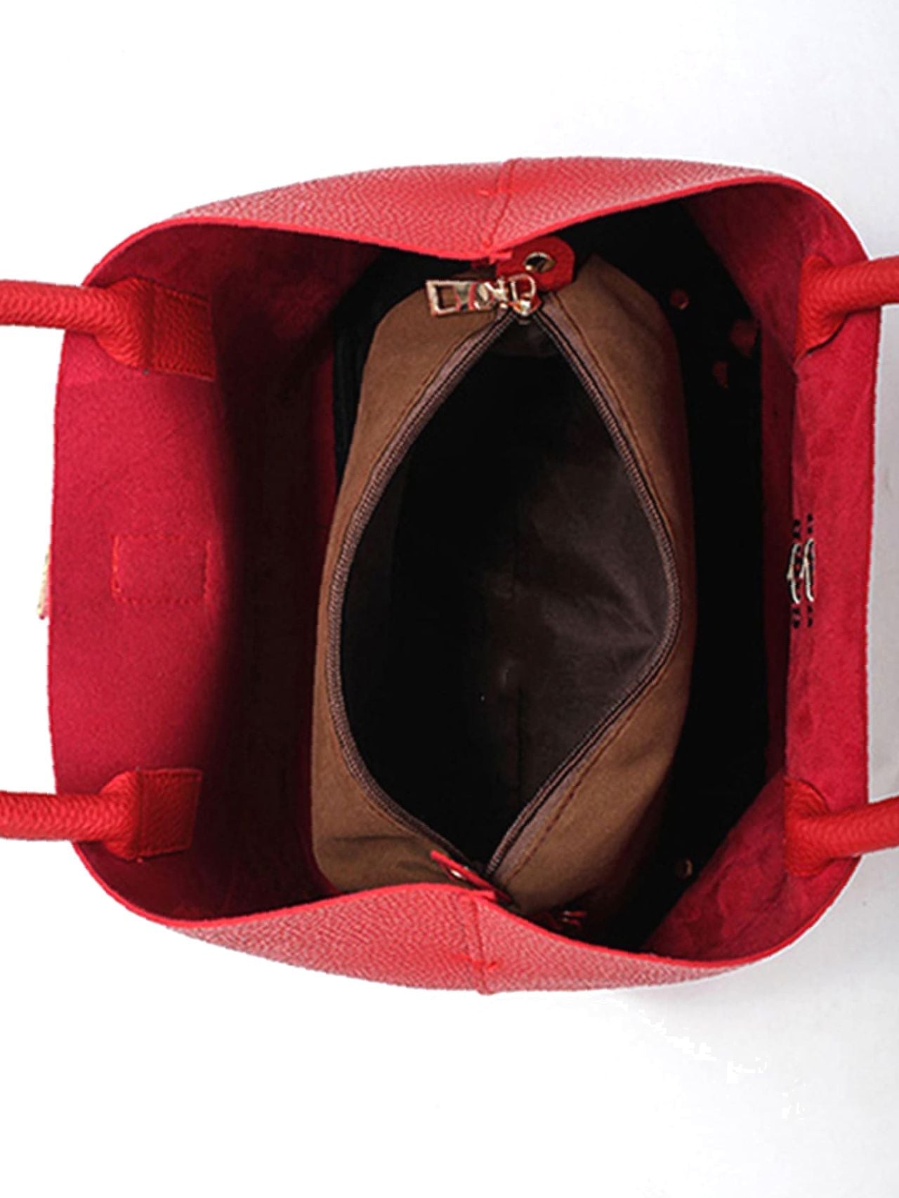 Maxct - Twist Lock Top Handle Bucket Bag  - Women Tote Bags