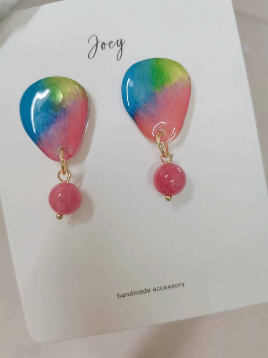 Forest Shrink Plastic Earrings