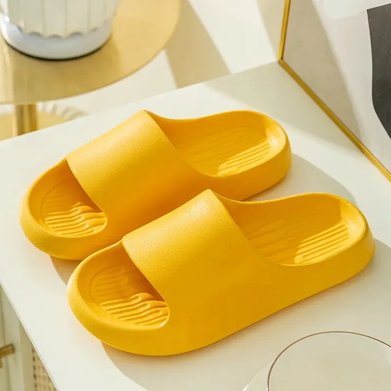 Big and Tall Slippers Comfy Unisex Flat Sandals for Indoor Relaxation Maxct