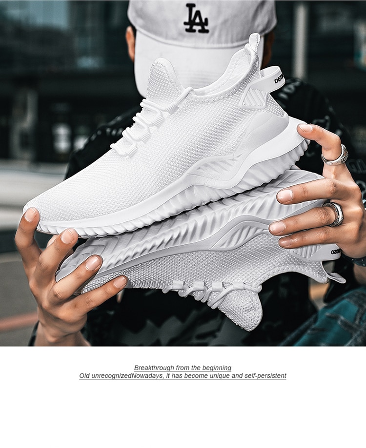 Light Air-Mesh Platform Sneakers for Men - true-deals-club