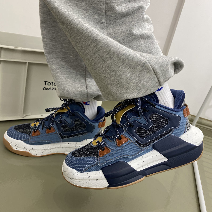Men's Canvas Denim Sneakers - true-deals-club