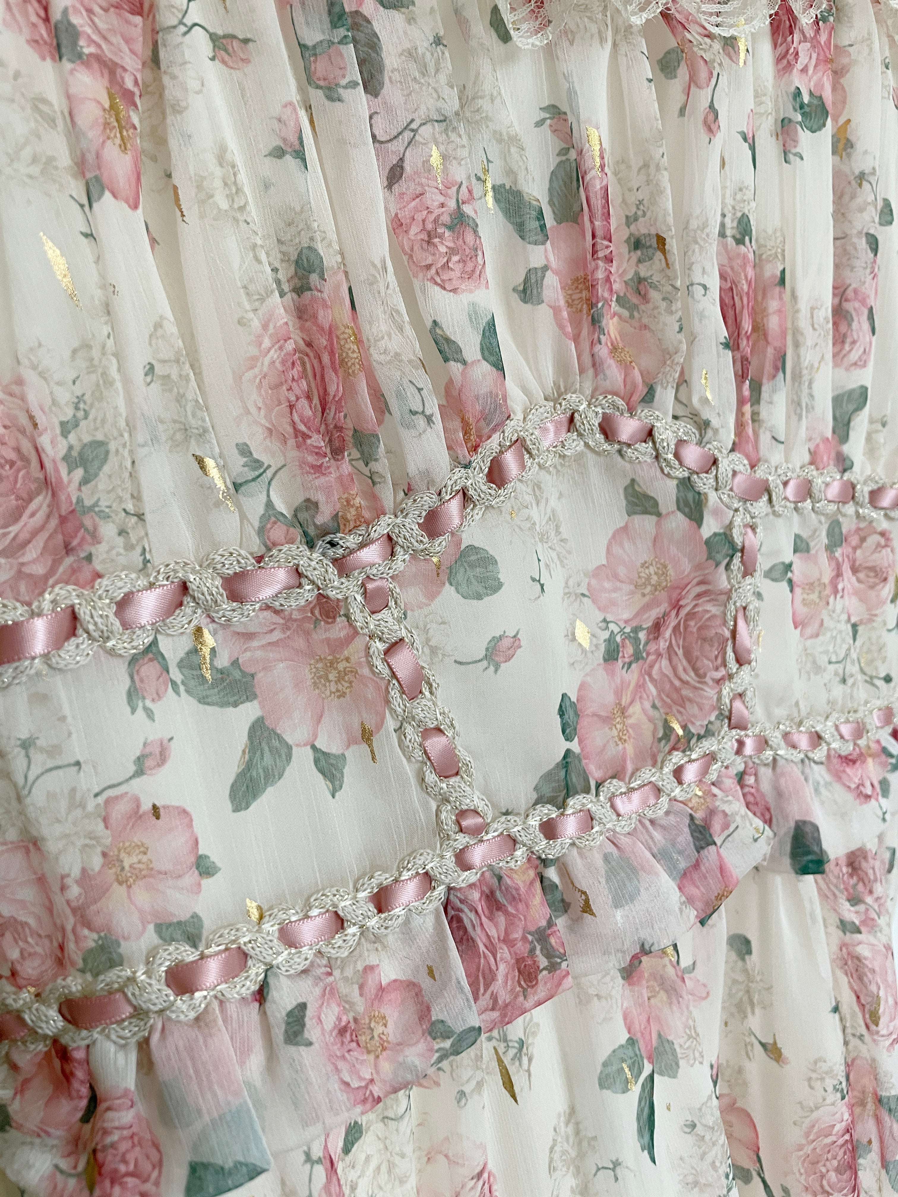 Peony Blush Midi Dress Maxct