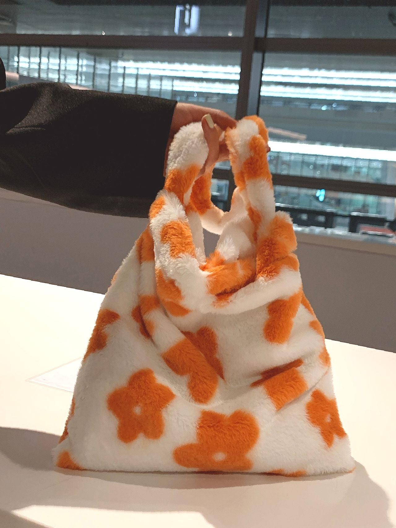 Bag For Love - Floral Pattern Fluffy Maxct Bag  - Women Maxct Bags