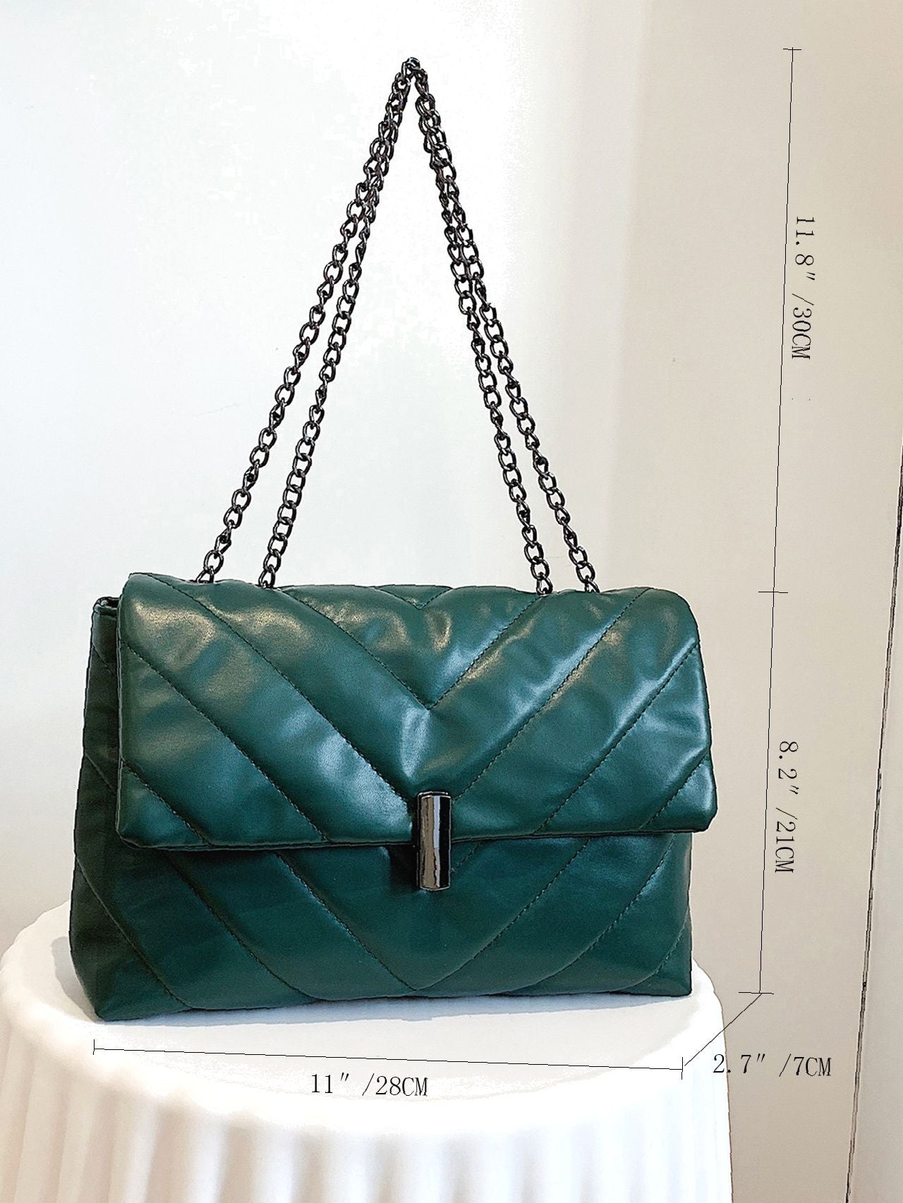 Maxct - Chevron Chain Tote Bag  - Women Tote Bags