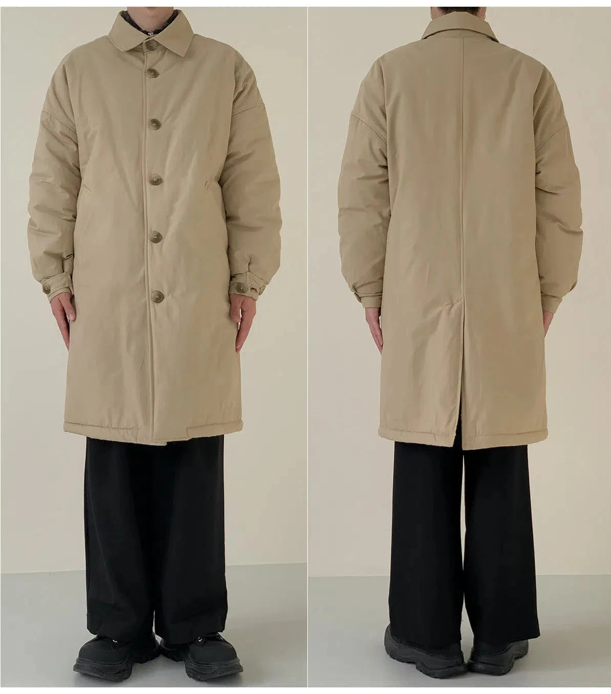 Maxct Lamb Wool Lining Quilted Windbreaker Jacket
