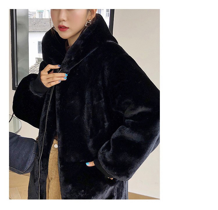 Women's Warm Fluffy Loose Hoodie - true deals club