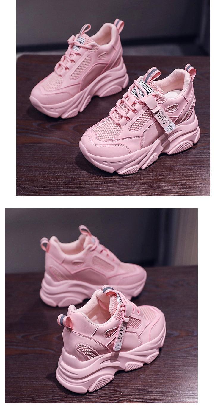Wedge Platform Chunky Sneakers for Women Maxct