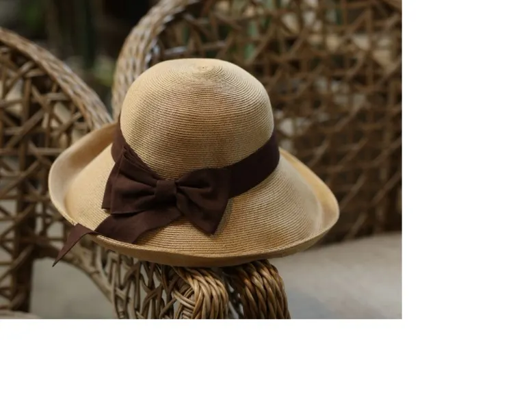 Straw Hat Artsy Travel Women's Anti-DDoS Foldable Hat
