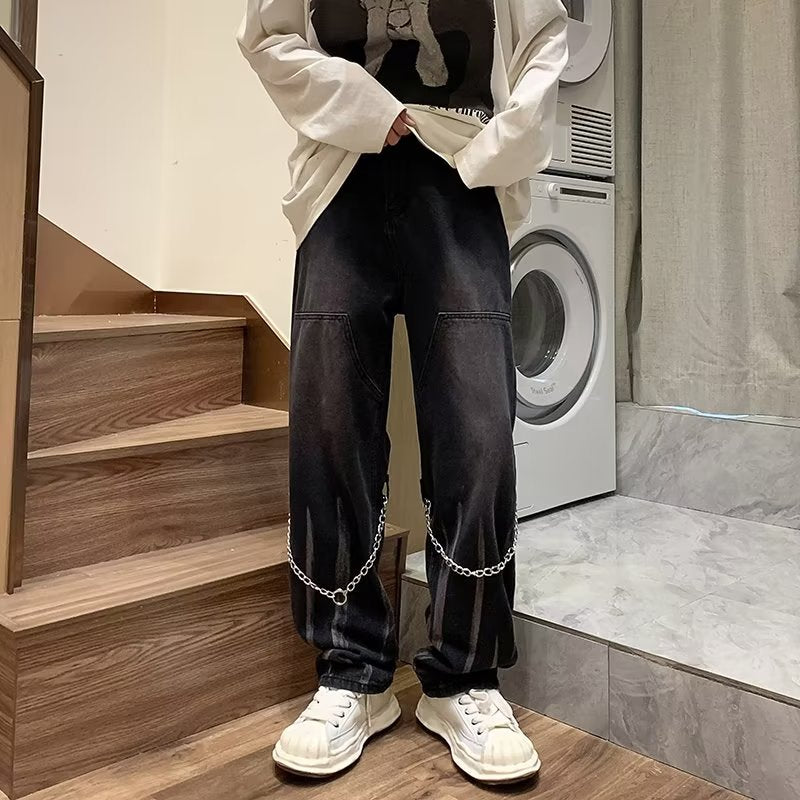 Mage Chains Gradient Jeans Maxct