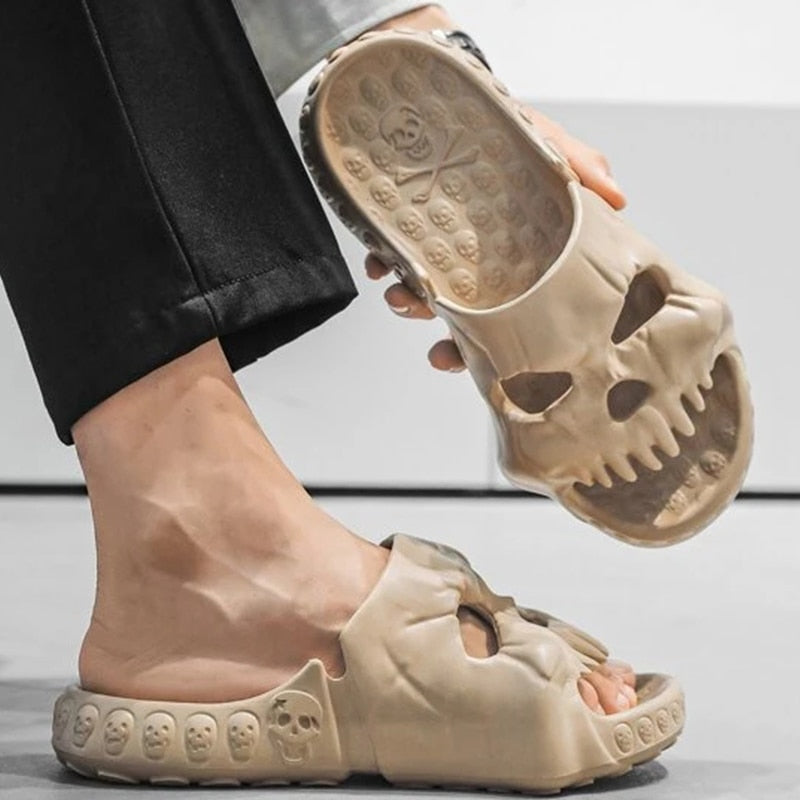 Skull Slide Sandals Unisex Maxct