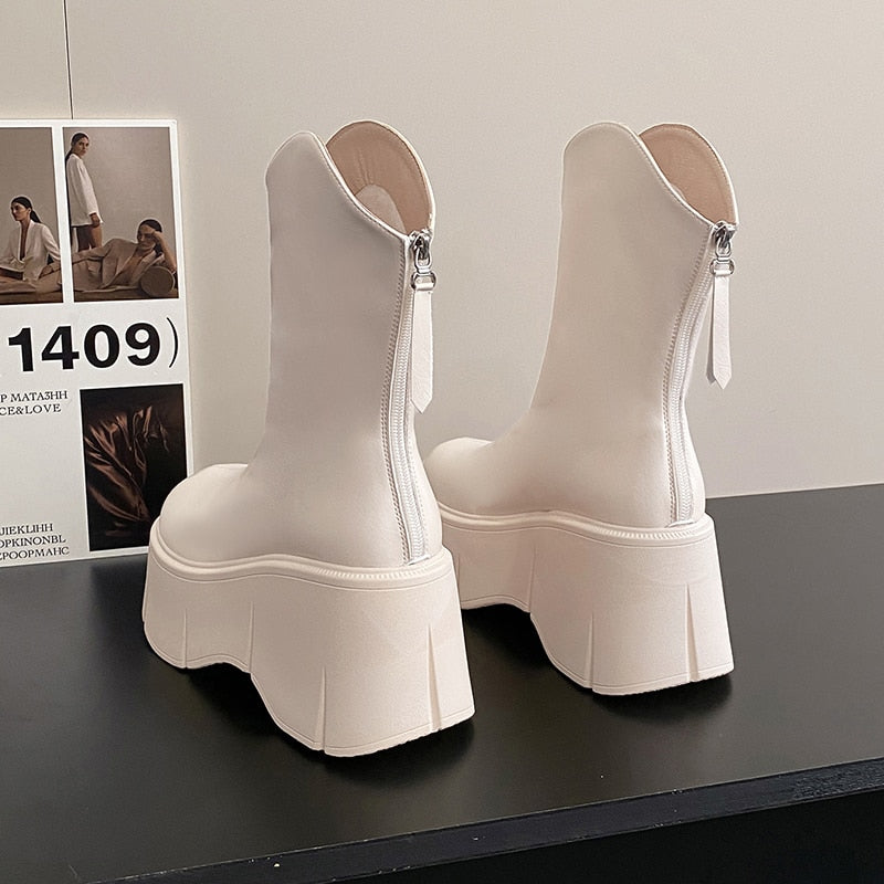 Women's Mid-calf Platform Boots Maxct