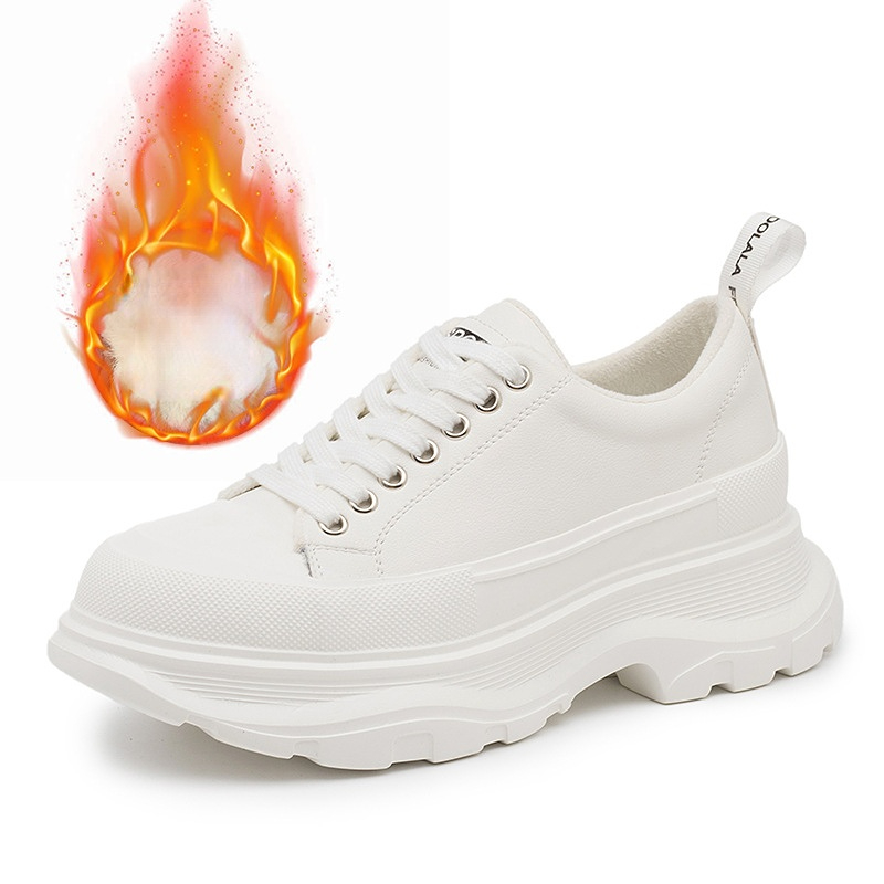 5cm Canvas Chunky Sneakers for Women - true-deals-club