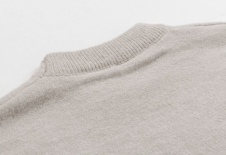 Maxct 3460 Round Neck Knitted Sweater