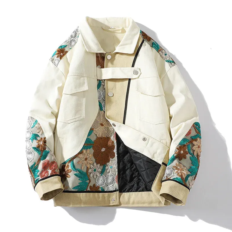 Maxct &NEW MITO Floral Embroidered Jacket