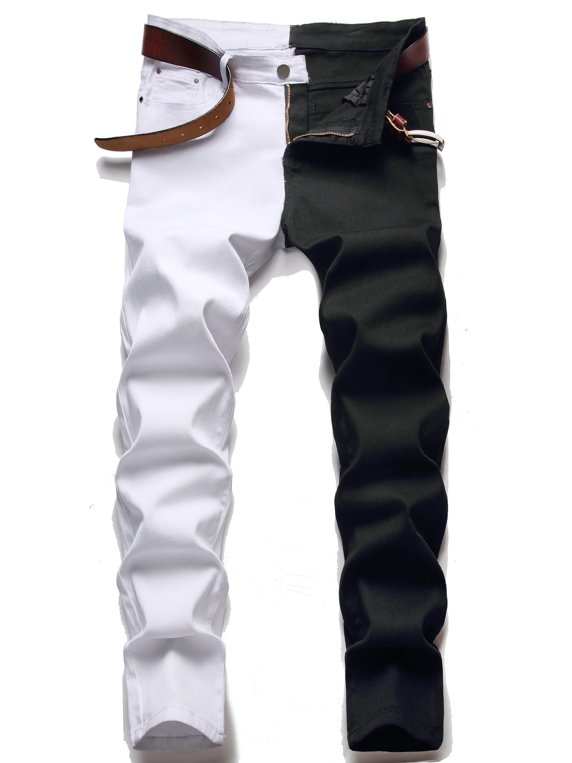 Maxct  Men's Slim Straight Fit Jeans Casual Washed Stretch Denim Jeans Best Sellers
