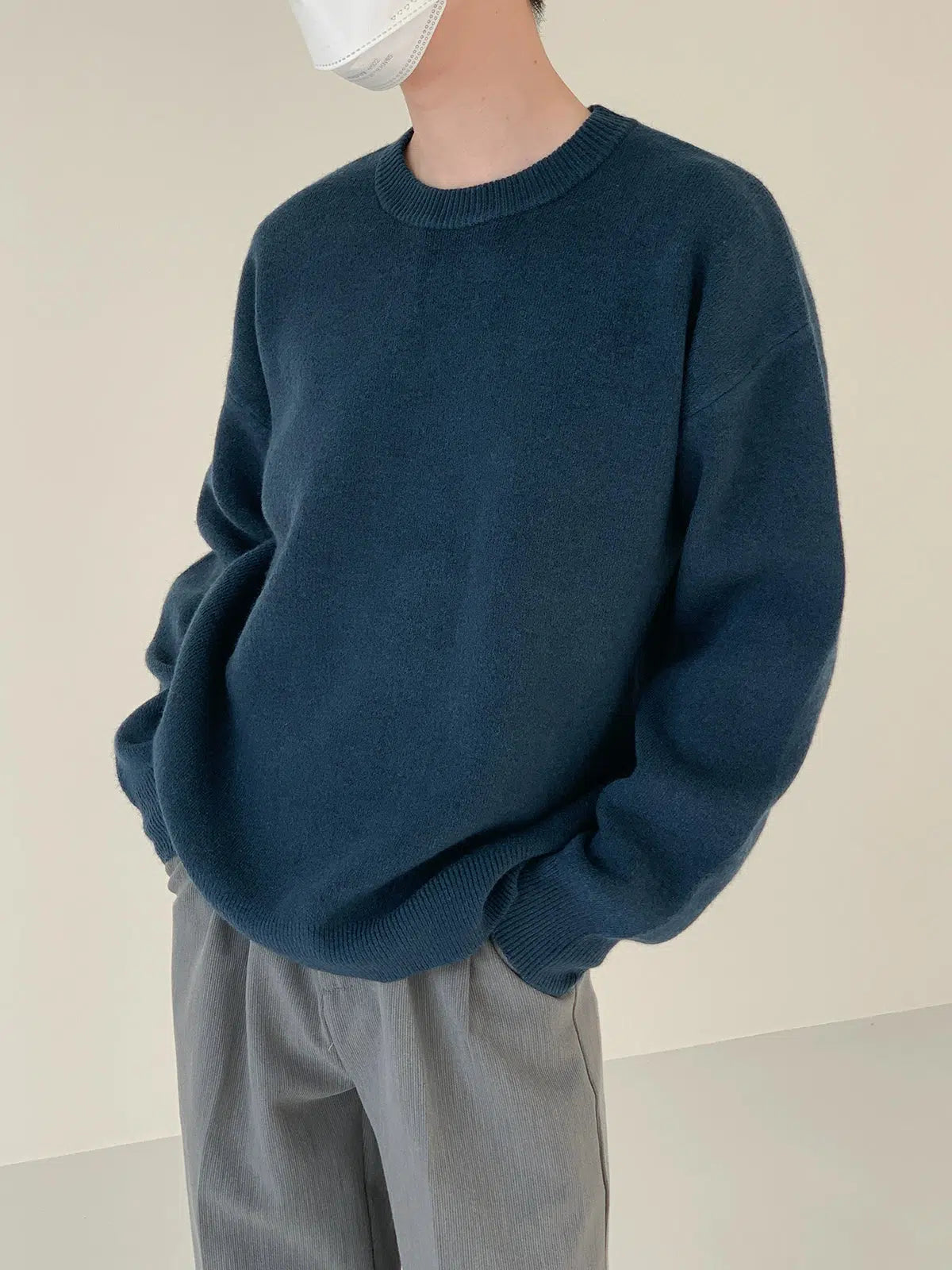 Maxct Cashmere Crew Neck Base Sweater
