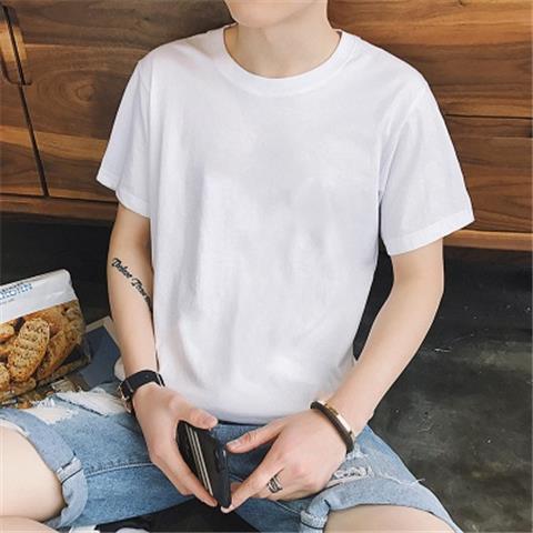 Maxct classy outfits men Solid Color Half Turtleneck Men's Spring and Autumn Long-Sleeved T-shirt Bottoming Shirt Korean Style Loose Casual High Sense Autumn Inner Wear Men