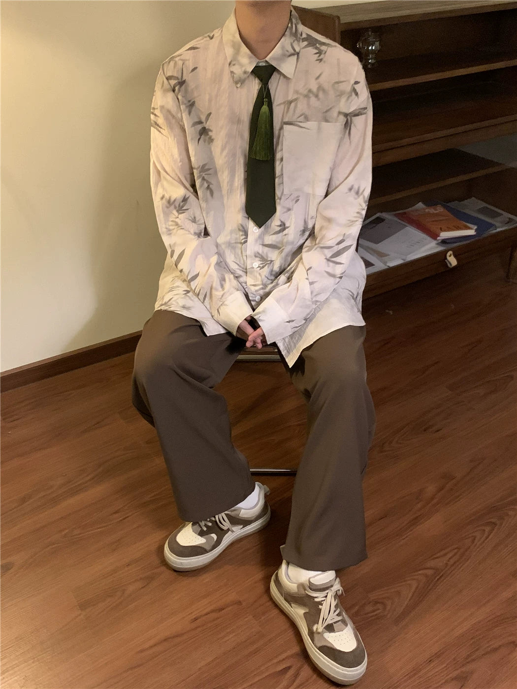 Nagawl Forest Long Sleeves Shirt Maxct