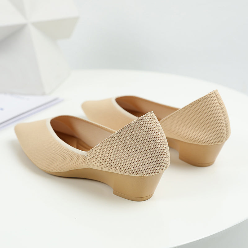 Urban Woven Multi-Color Casual Low Heels Shoes Maxct