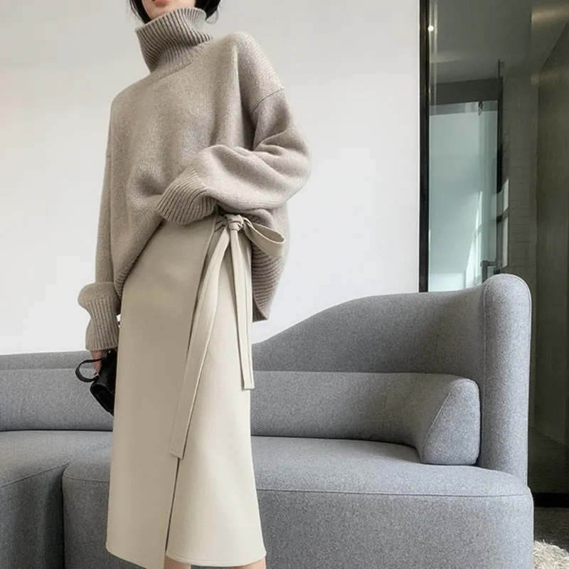 Maxct Paride Turtleneck Cashmere Sweater