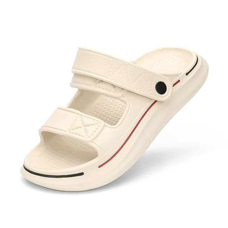 Summer Platform Slides Soft-Sole Unisex Beach Shoes Maxct