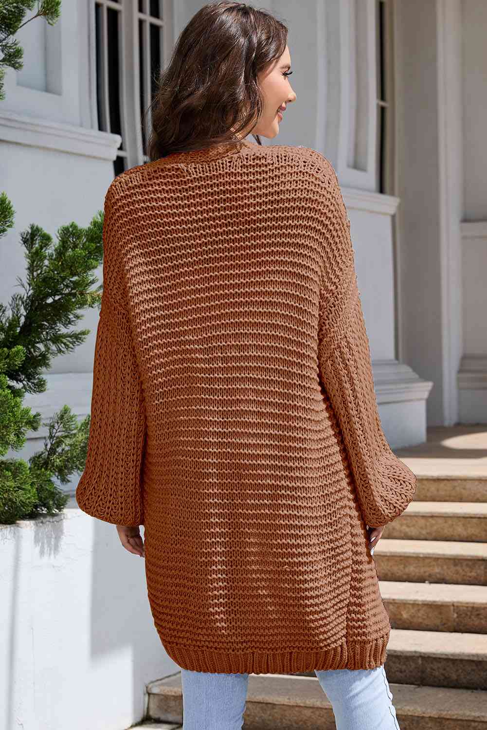 Maxct &Open Front Longline Cardigan