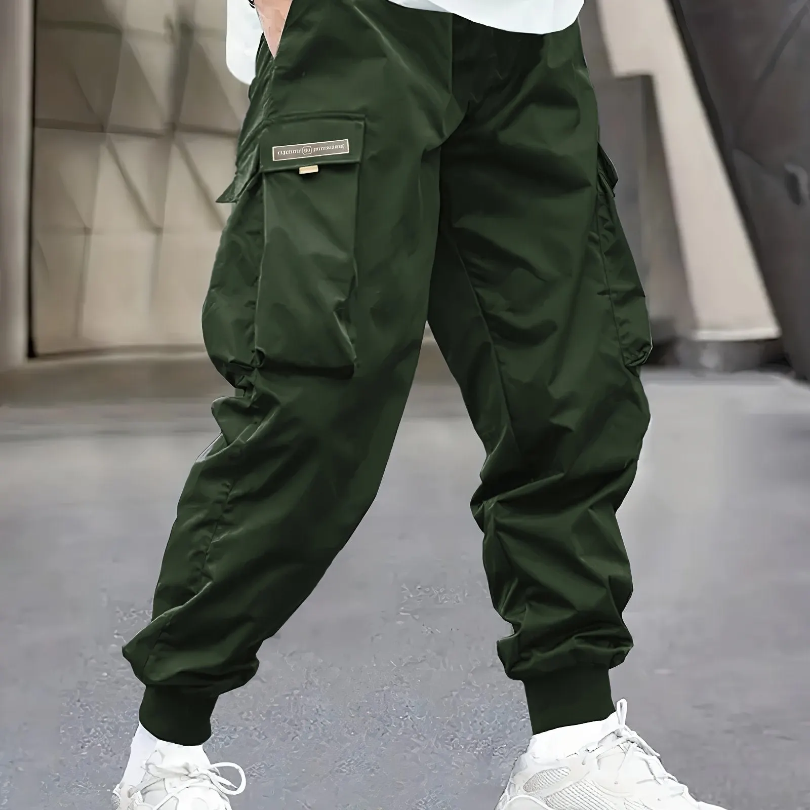 Maxct  Men's Active Cargo Pants - Multi Pockets, Breathable & Stretchy Sweatpants For Outdoor Adventures