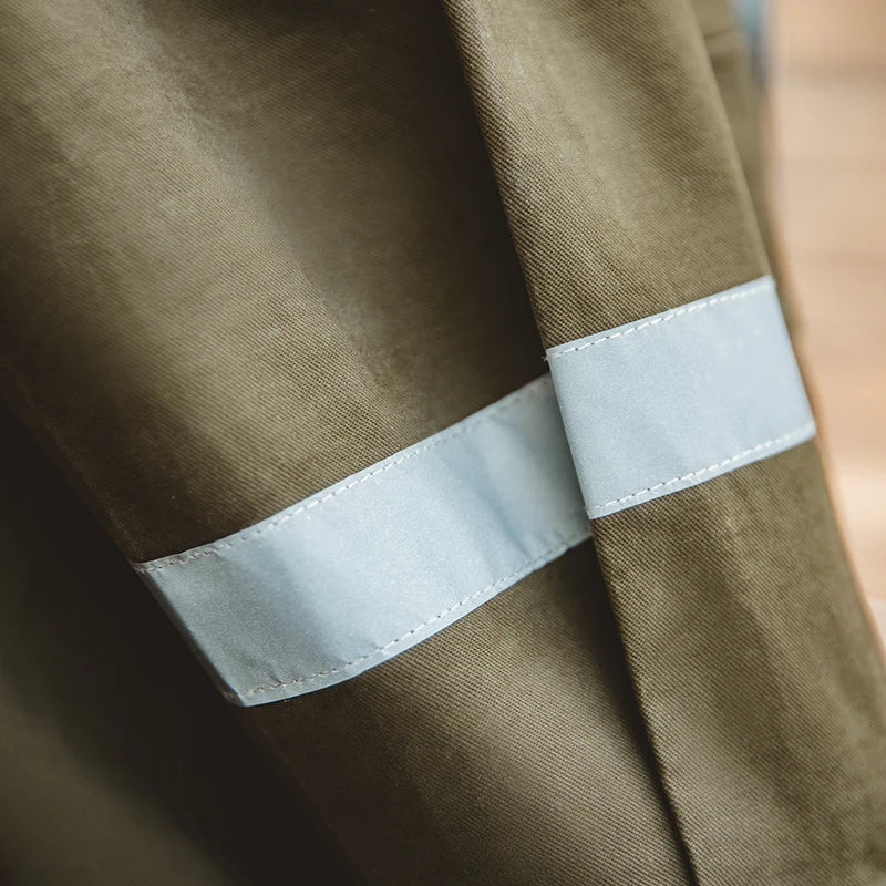 Maxct Metal Buckle Workwear Overcoat