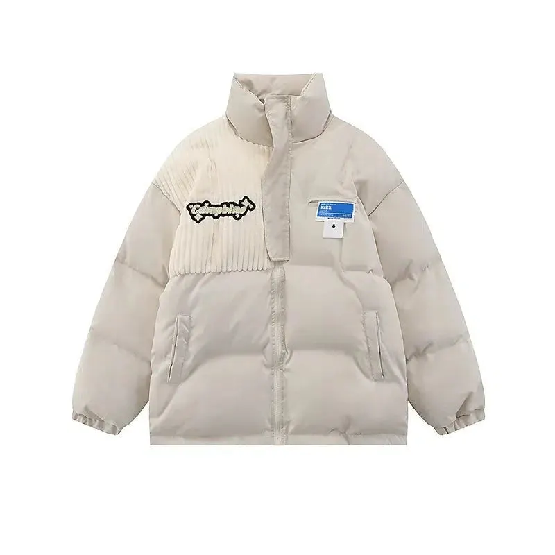Maxct Stand-collar Cotton-Padded Puffer Jackets