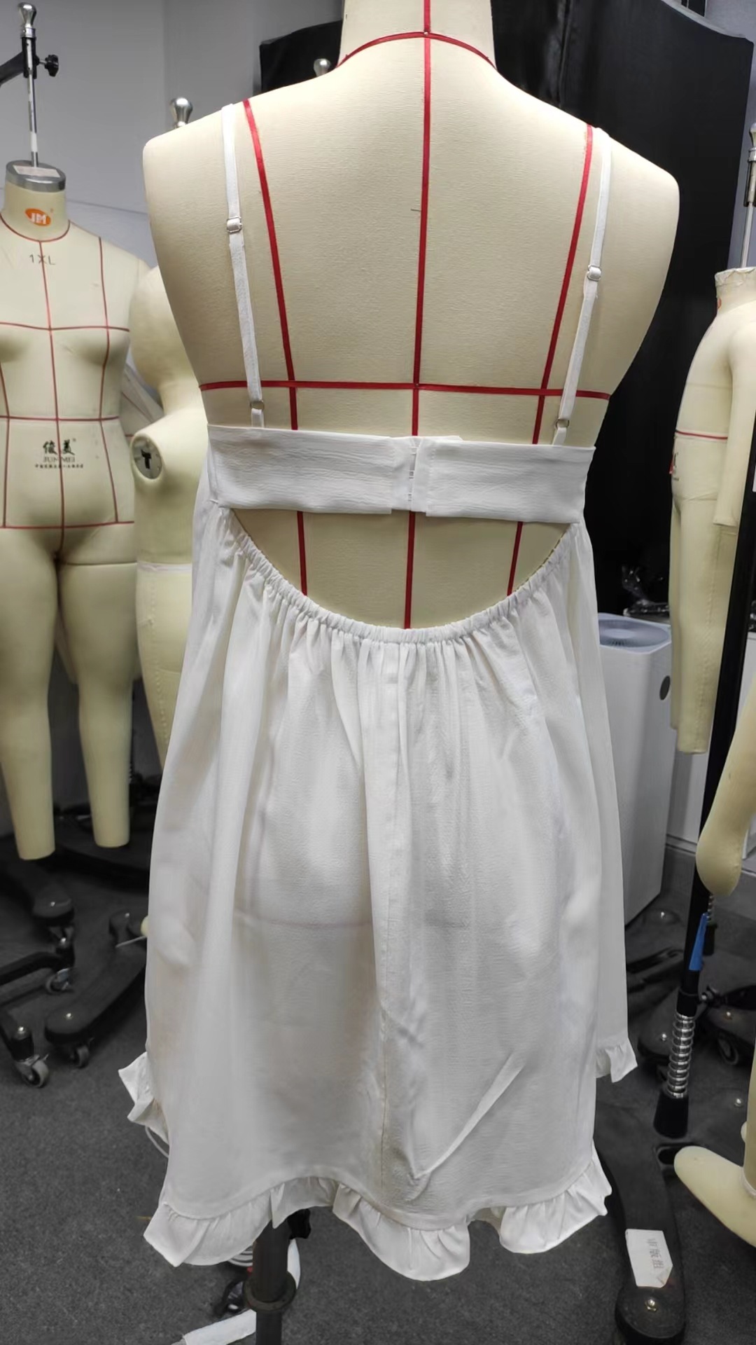 Maxct Matea Mini Dress White