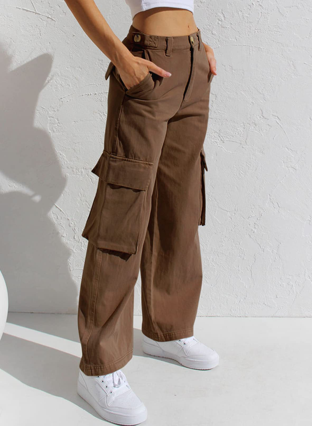 Vintage Pocket Baggy Cargo Jeans Maxct