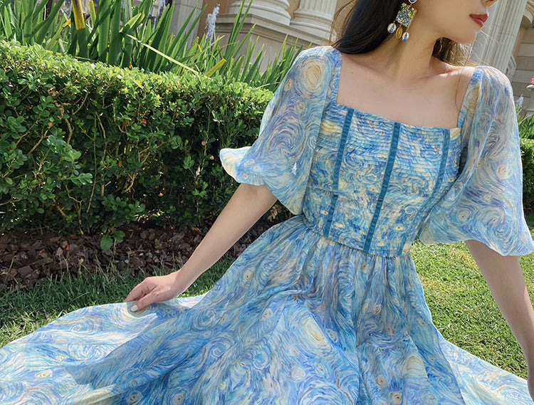Starry Nights Midi Dress Maxct