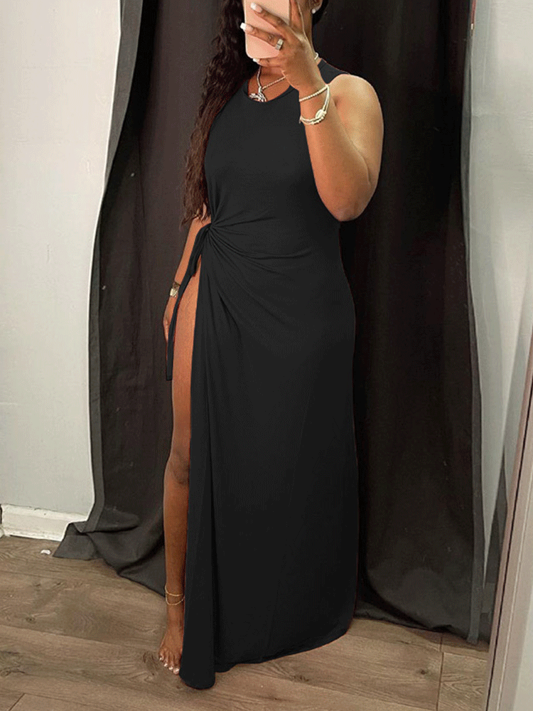 High Split Maxi Dress Maxct