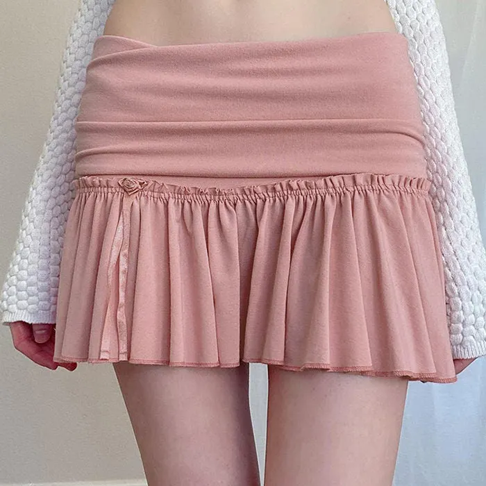 Pure Blushin' Mini Skirt Maxct