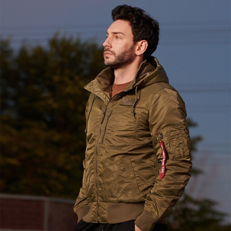 Maxct Men's Winter Very Stylish Waterproof And Windproof Jacket, Insulated With Sintepon