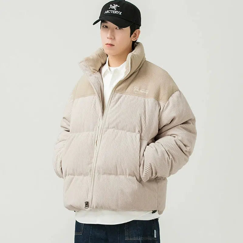 Maxct Stand-up Collar Puffer Jacket