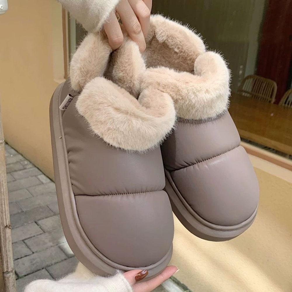 Winter Women's Cute Warm Bow Ankle Boots - true deals club